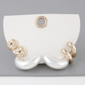 Multi Minimal Earrings Set