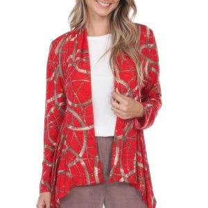 Glitter Long Sleeve Cardigan Jacket