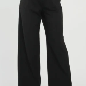 Front Button Fold-over Inside Zipper Pants