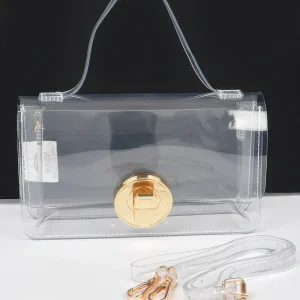 Transparent Top Handle Bag