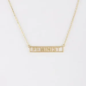 Feminist Necklace